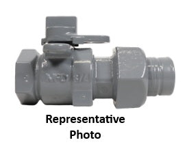 4816-196 8276N 3/4 ZPNT Gas Ball Valve