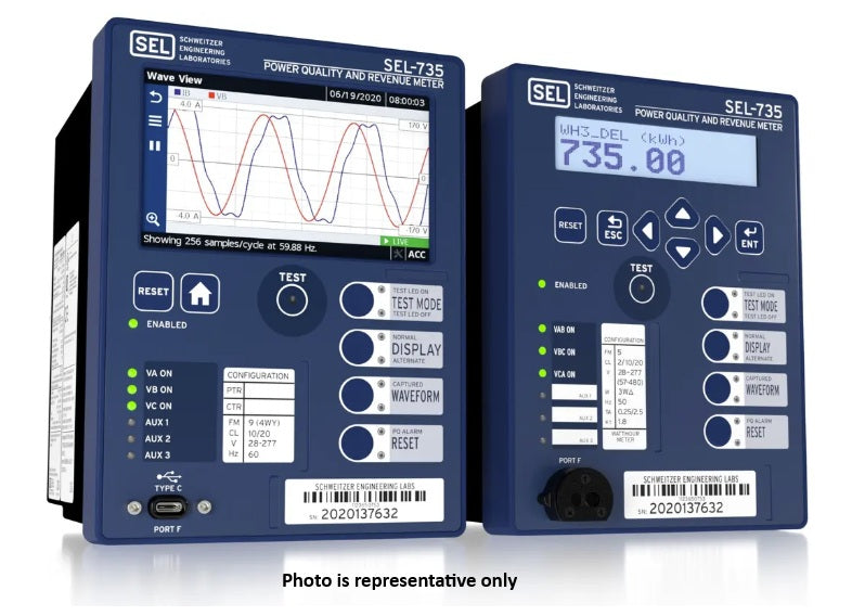 735KYHX  SEL-735 POWER QUALITY REVENUE METER